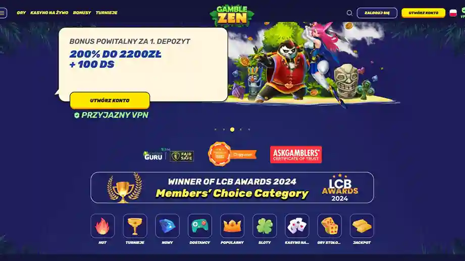 Bonus powitalny Gamblezen