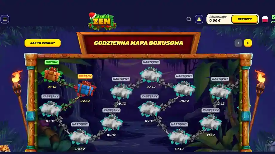 Mapa bonusowa Gamblezen