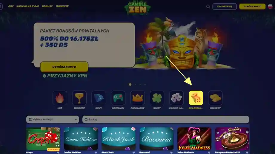 Gry stołowe Gamblezen